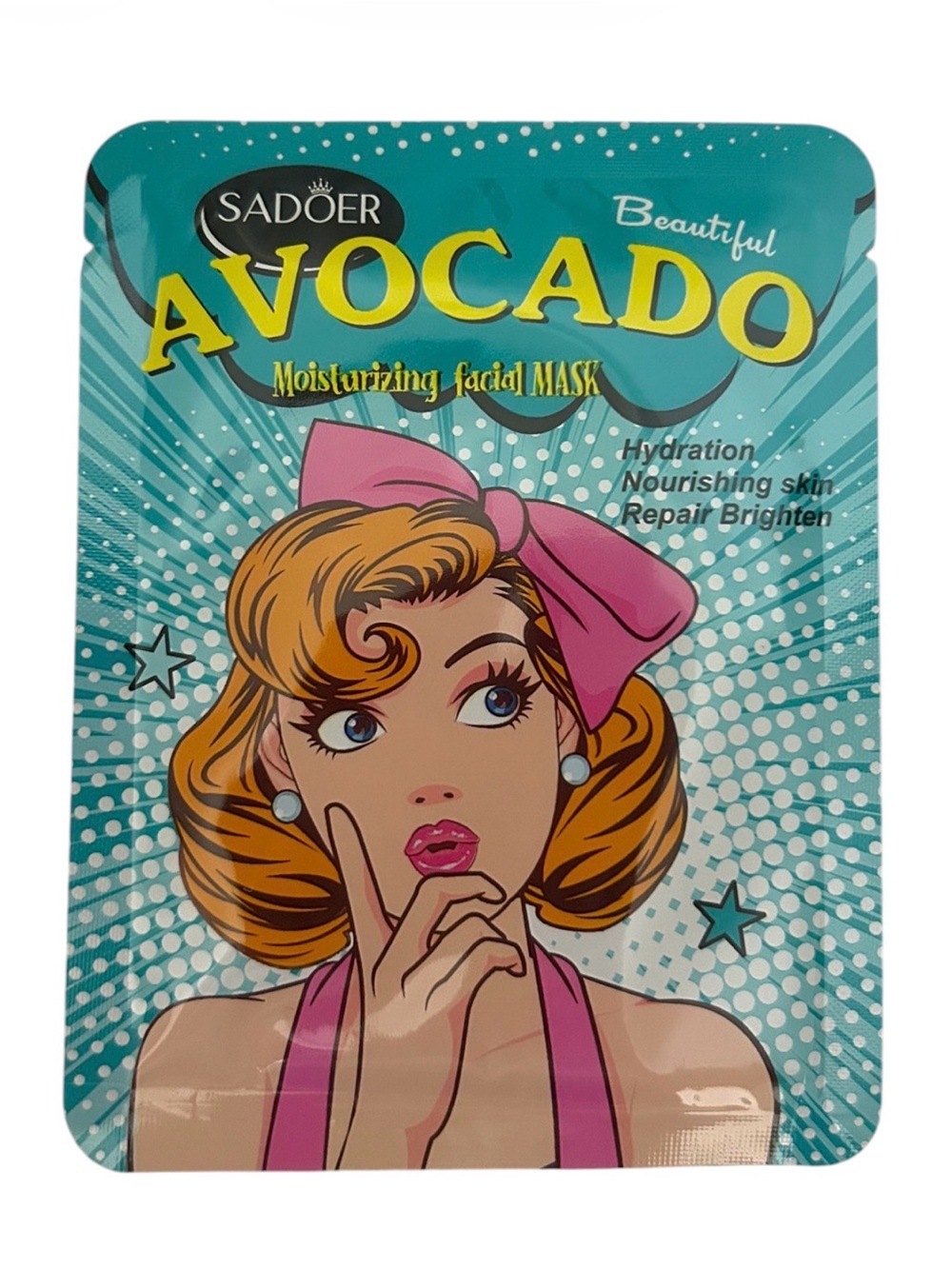 Great Hair Day Pick 1 Plush Spa Headband & Sadoer Face Mask - Picture 4 of 17